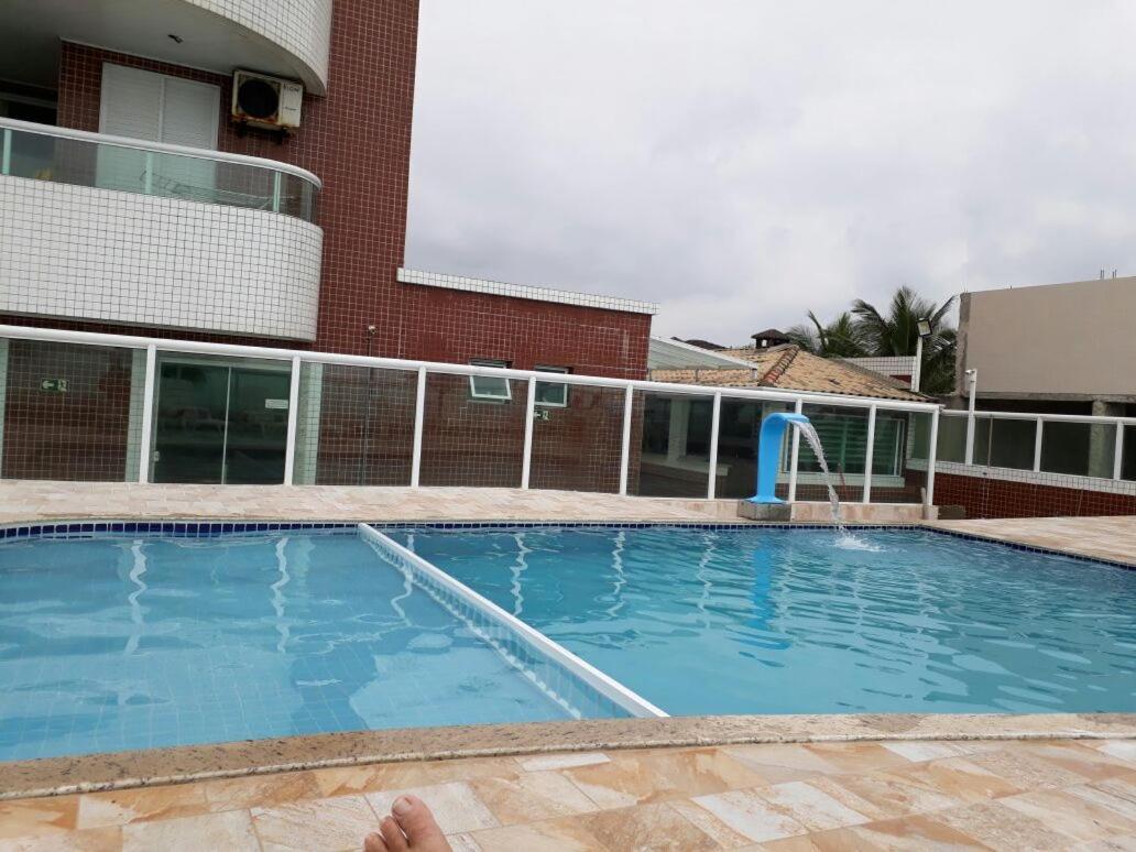 Frente Mar Piscina Churrasqueira Wifi Garagem Portaria 24Hs Apartman Solemar Kültér fotó