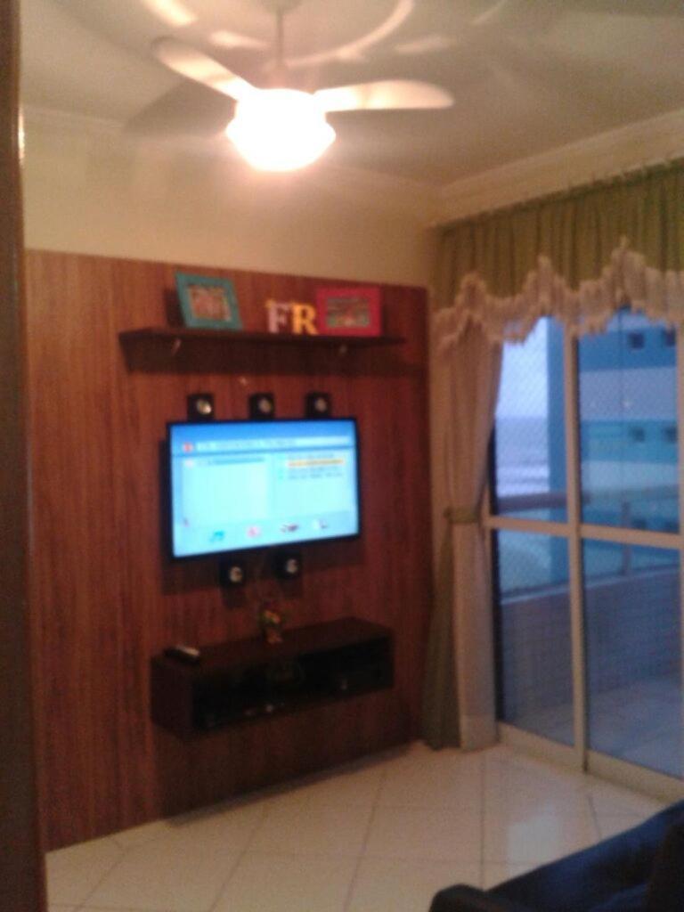 Frente Mar Piscina Churrasqueira Wifi Garagem Portaria 24Hs Apartman Solemar Kültér fotó