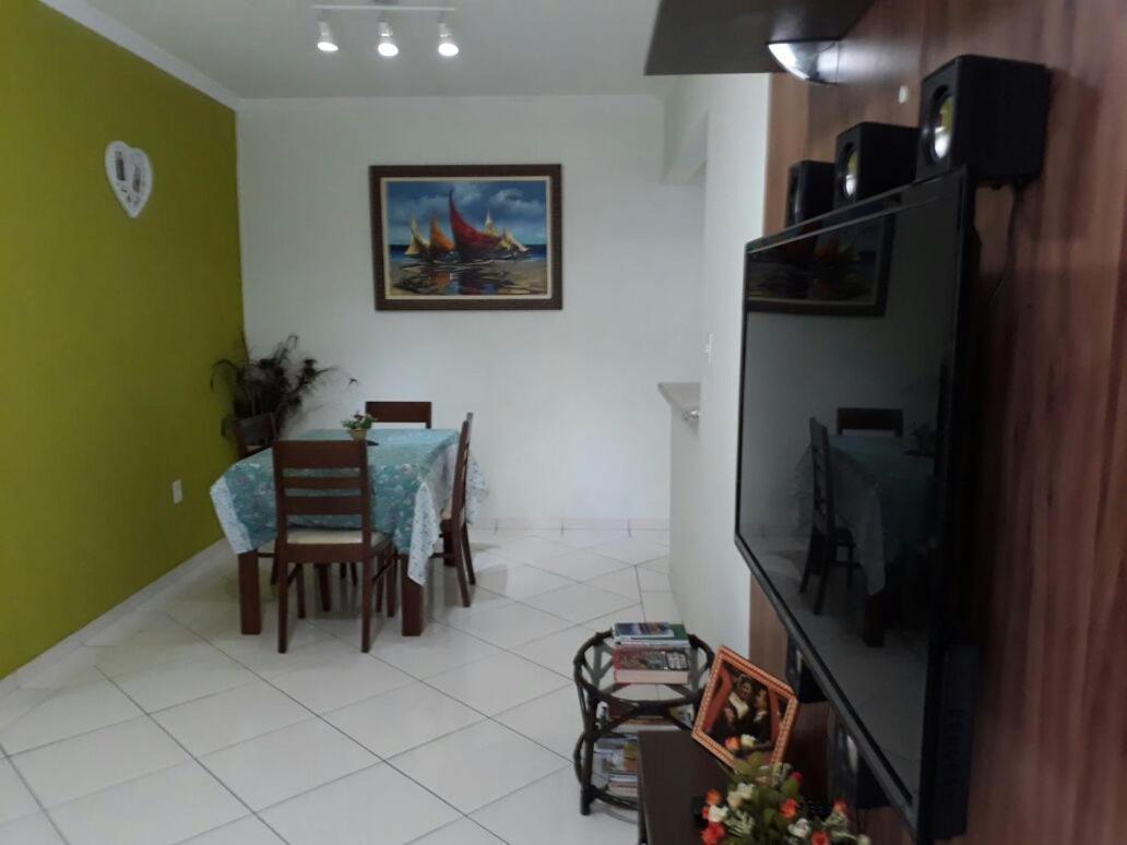 Frente Mar Piscina Churrasqueira Wifi Garagem Portaria 24Hs Apartman Solemar Kültér fotó